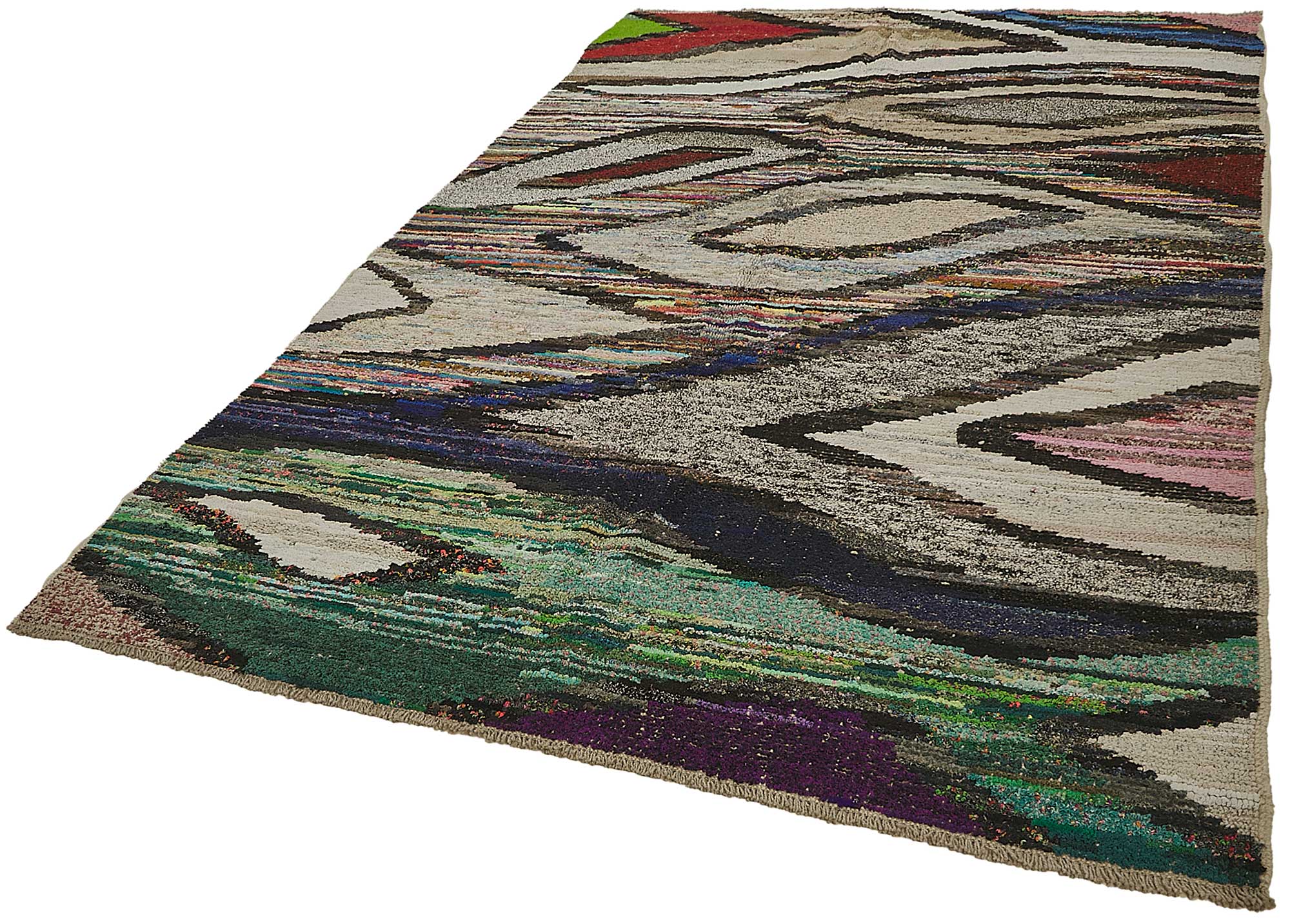 7x10 Multicolor Recycled Chaput Rug - 50269