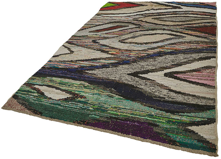 7x10 Multicolor Recycled Chaput Rug - 50269