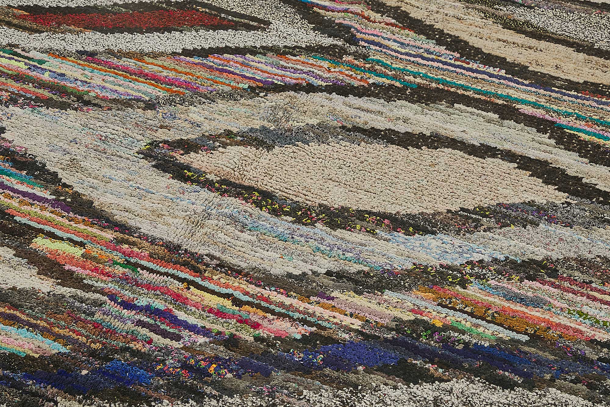 7x10 Multicolor Recycled Chaput Rug - 50269
