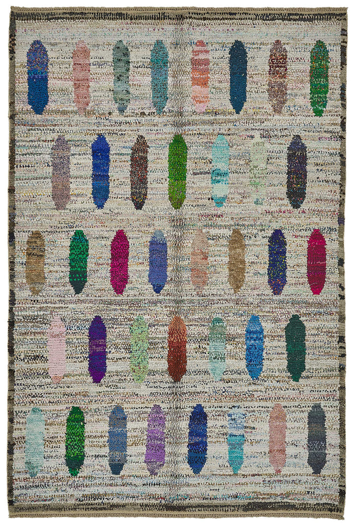 6x8 Multicolor Recycled Chaput Rug - 50272