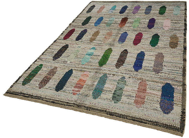 6x8 Multicolor Recycled Chaput Rug - 50272