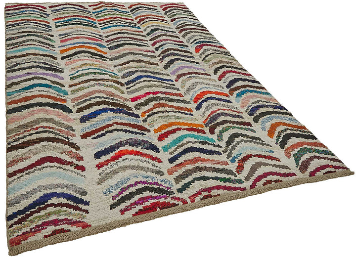 7x10 Multicolor Recycled Chaput Rug - 50273