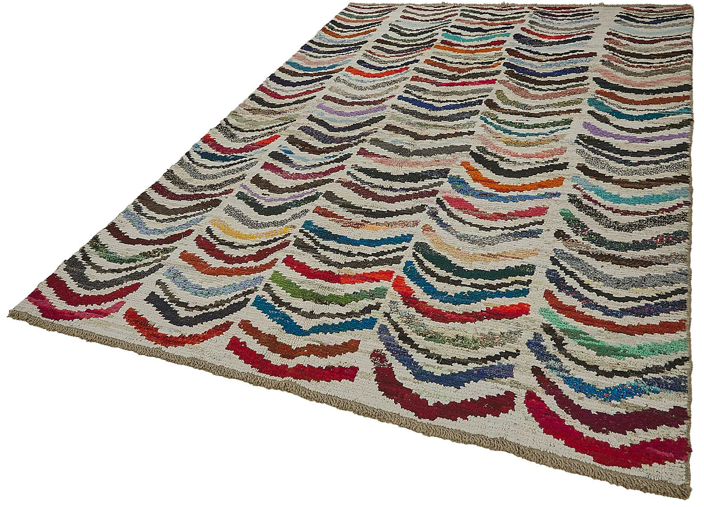 7x10 Multicolor Recycled Chaput Rug - 50273
