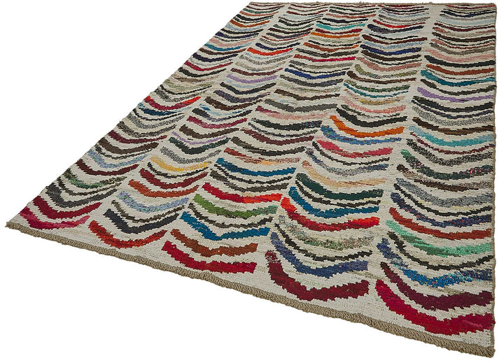 7x10 Multicolor Recycled Chaput Rug - 50273