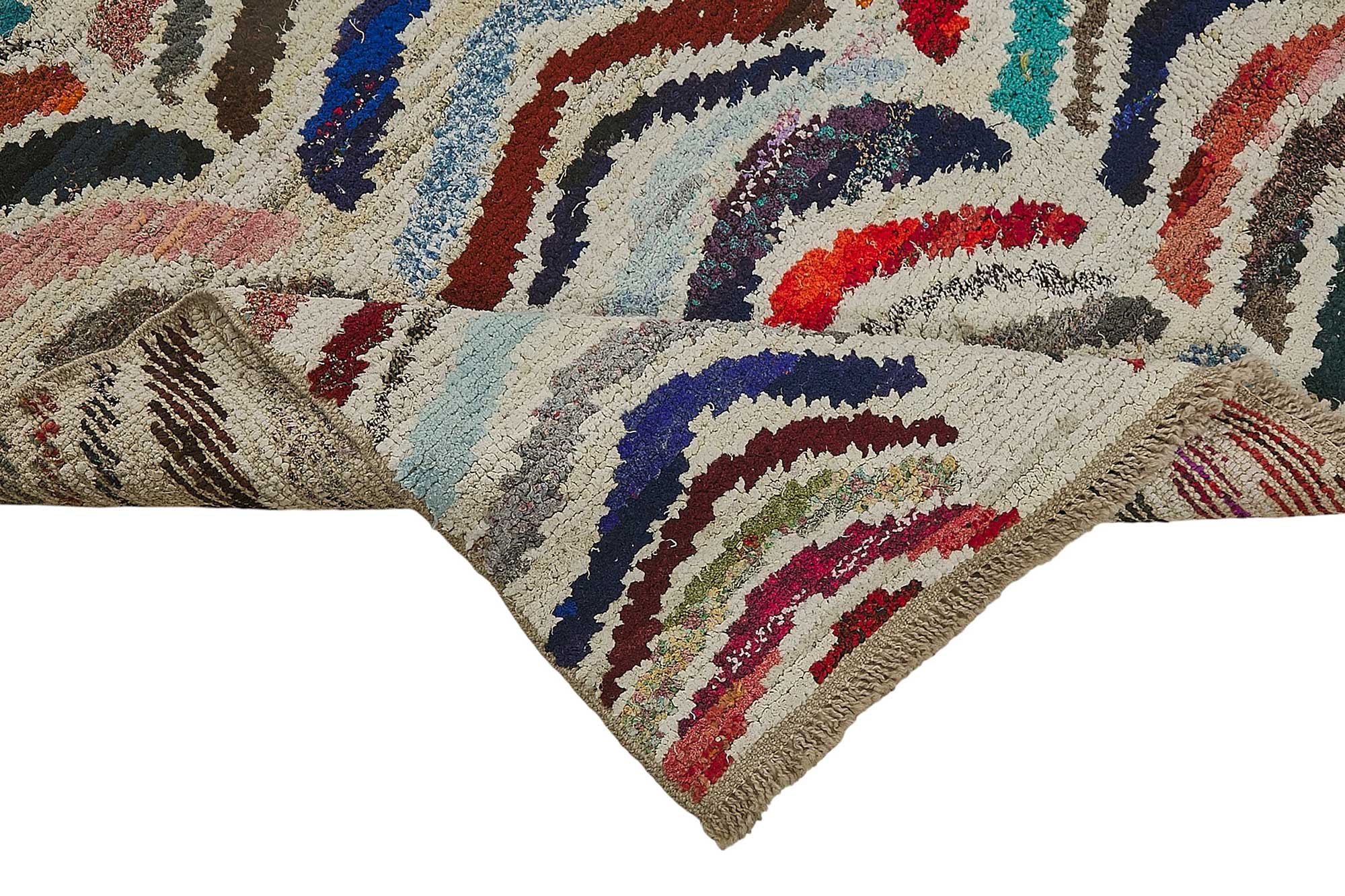 7x10 Multicolor Recycled Chaput Rug - 50273