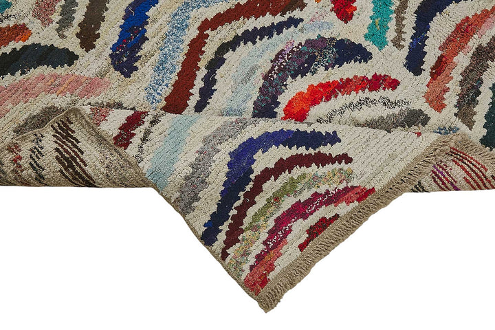 7x10 Multicolor Recycled Chaput Rug - 50273