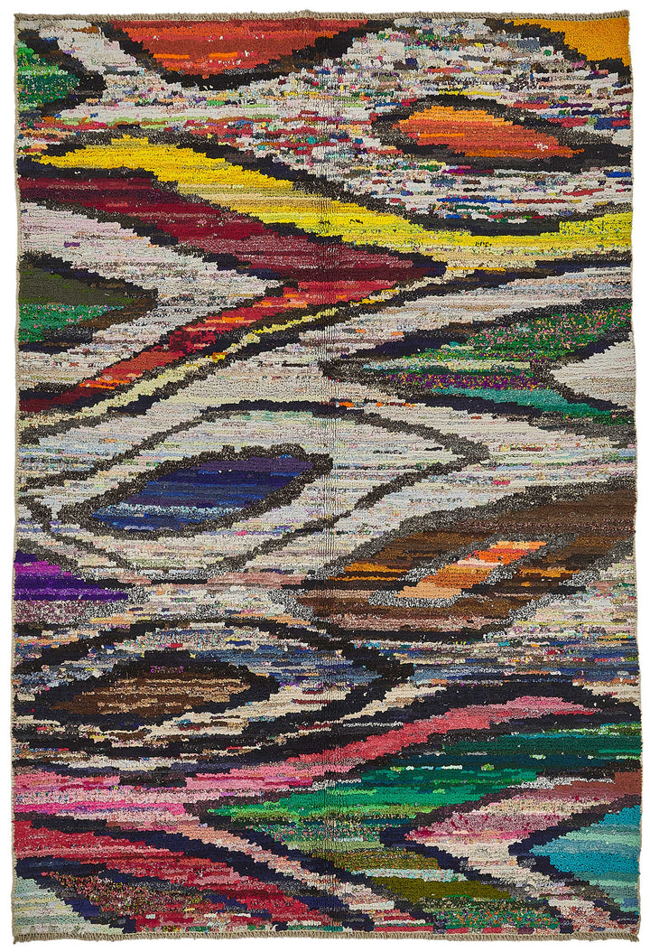6x8 Multicolor Recycled Chaput Rug - 50274