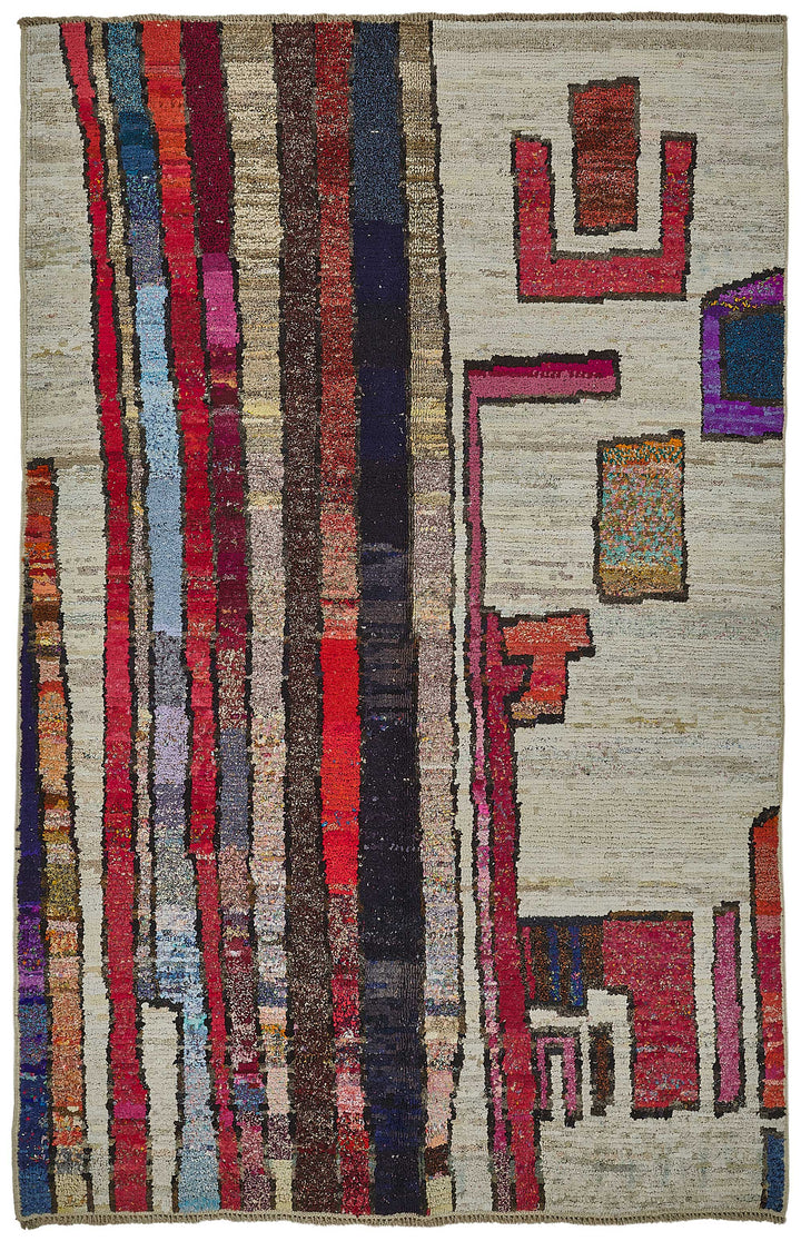 6x9 Multicolor Recycled Chaput Rug - 50276