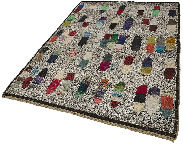 6x8 Multicolor Recycled Chaput Rug - 50278