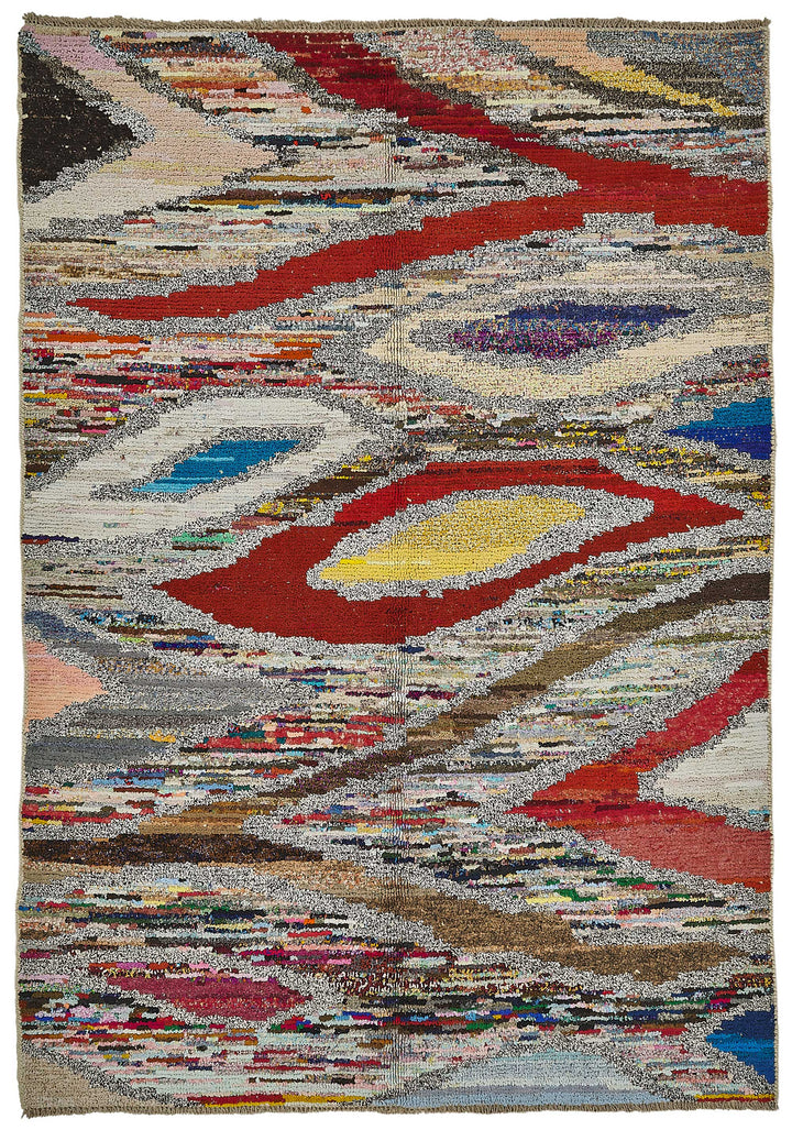 6x8 Multicolor Recycled Chaput Rug - 50279