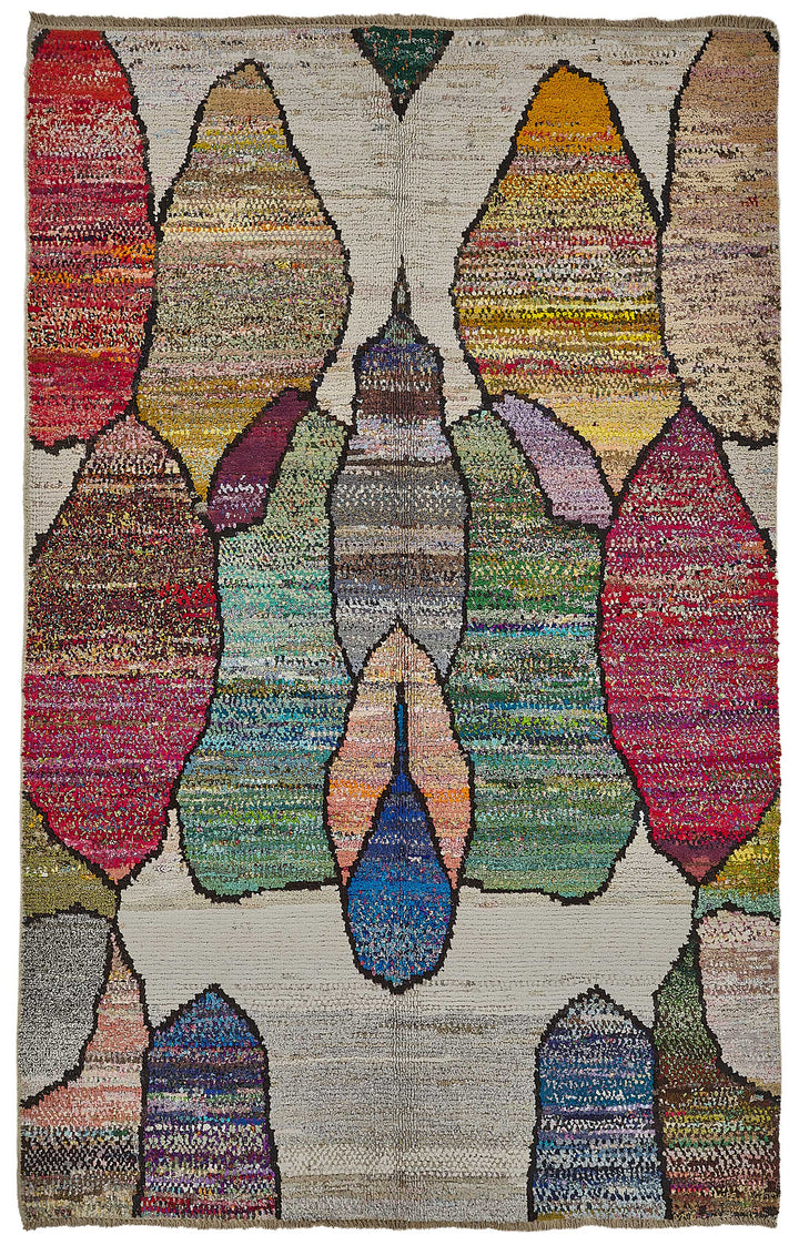 5x8 Multicolor Recycled Chaput Rug - 50280