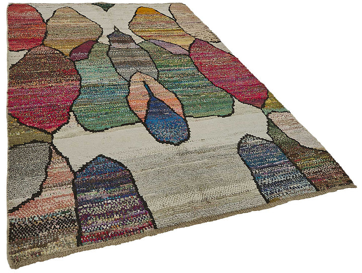 5x8 Multicolor Recycled Chaput Rug - 50280
