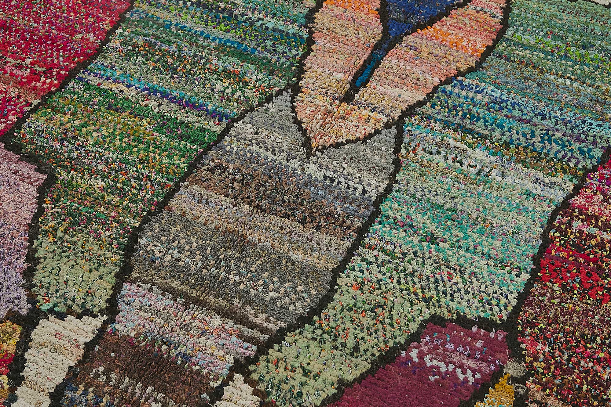 5x8 Multicolor Recycled Chaput Rug - 50280