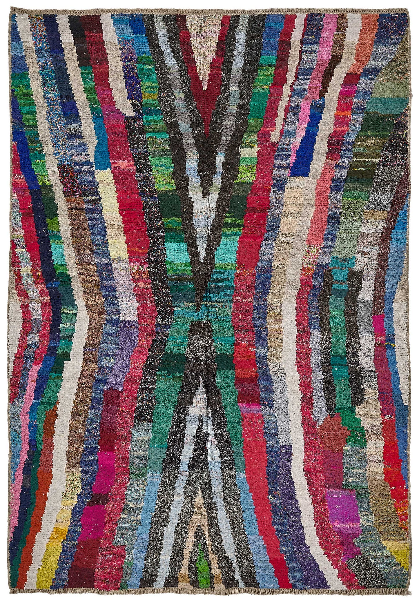 6x8 Multicolor Recycled Chaput Rug - 50281