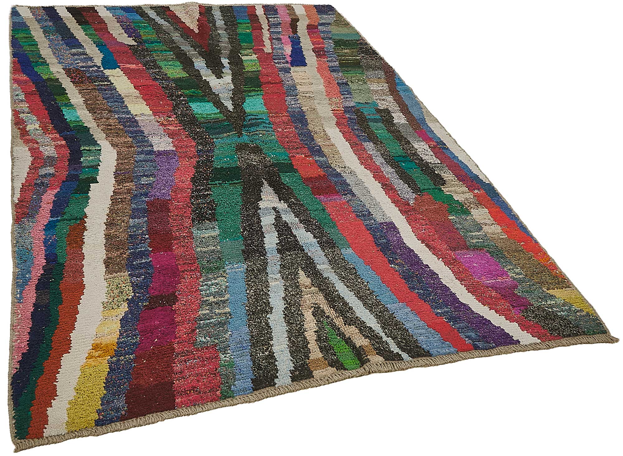 6x8 Multicolor Recycled Chaput Rug - 50281