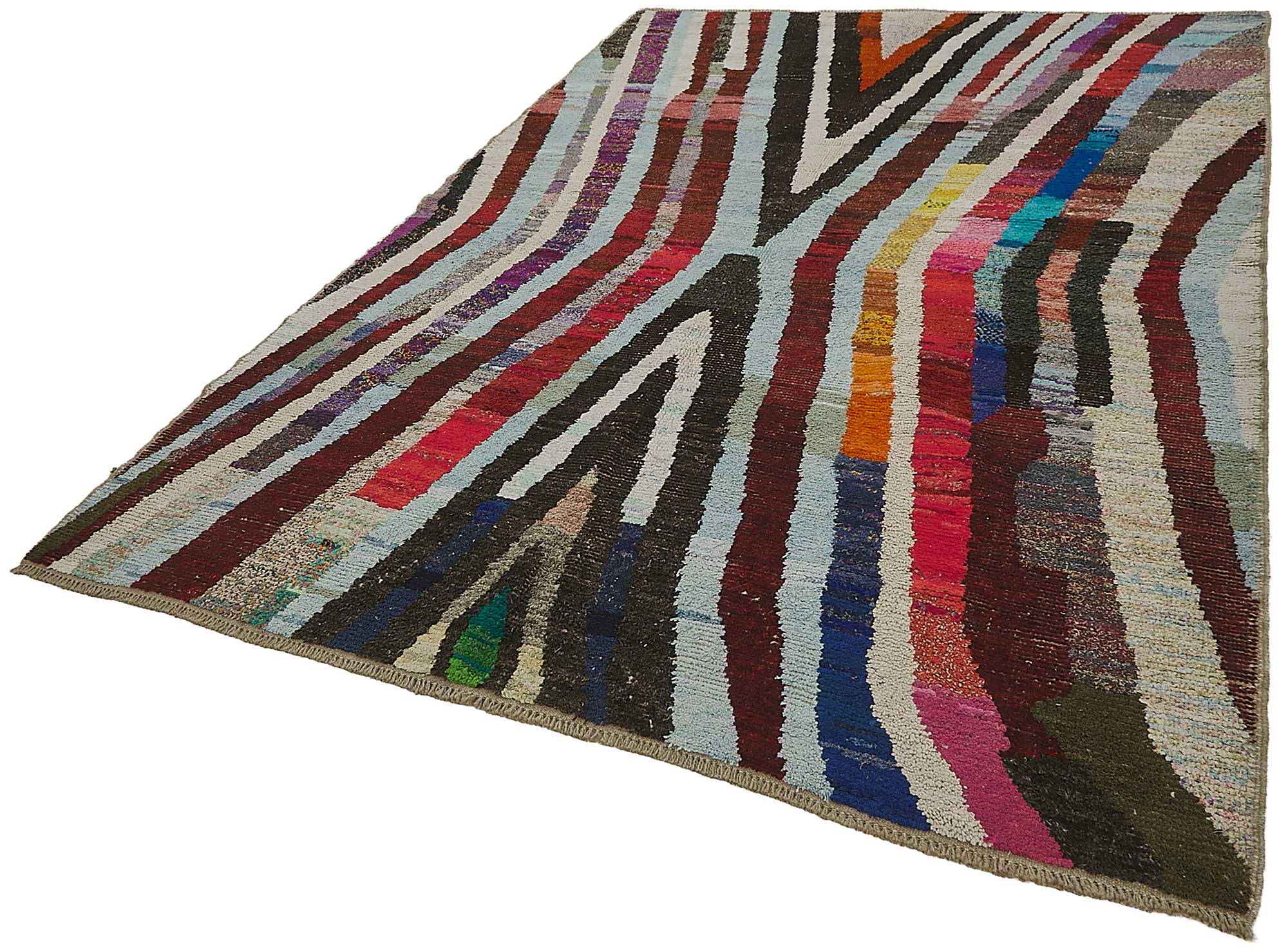 7x10 Multicolor Recycled Chaput Rug - 50283