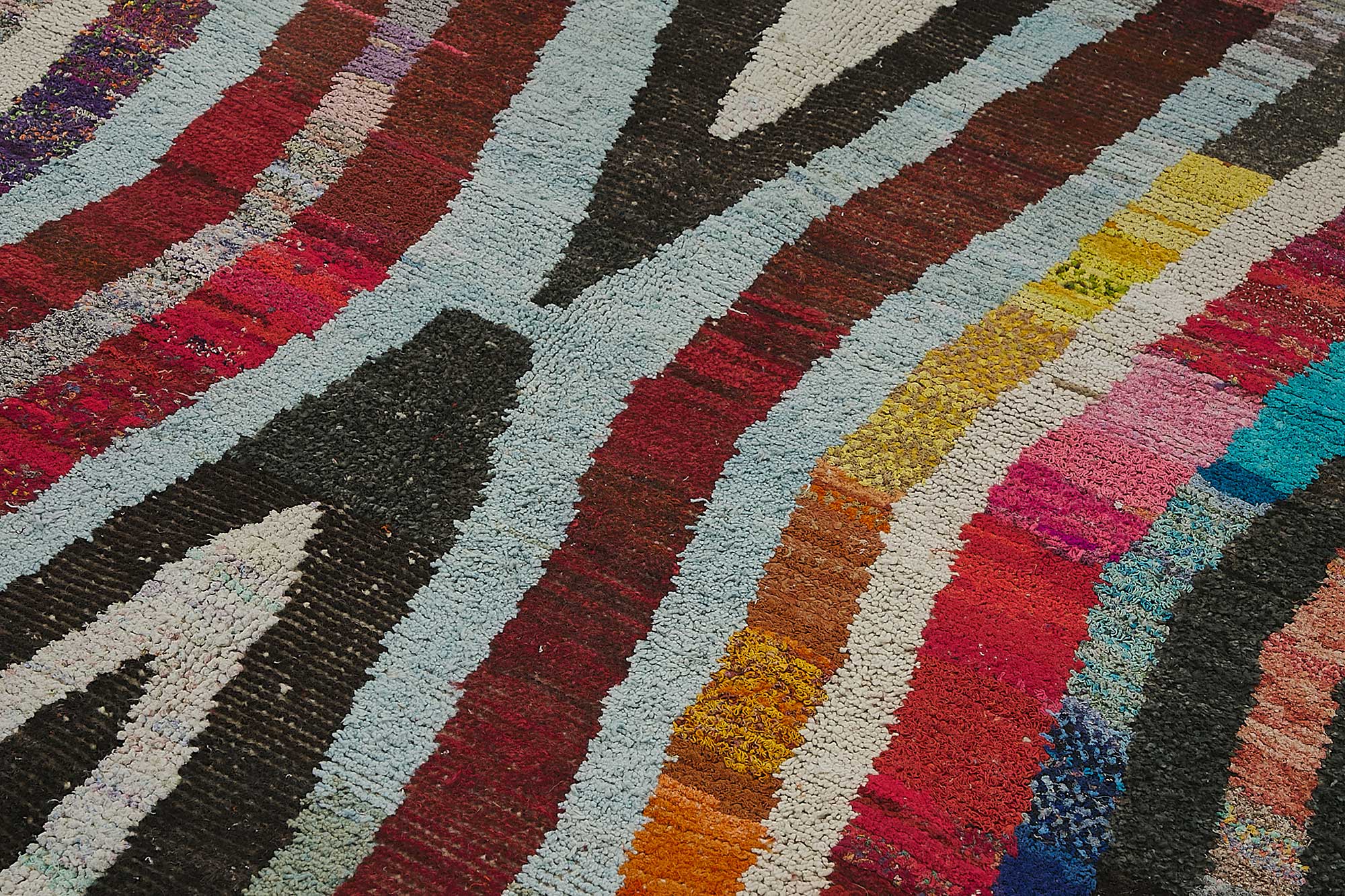 7x10 Multicolor Recycled Chaput Rug - 50283