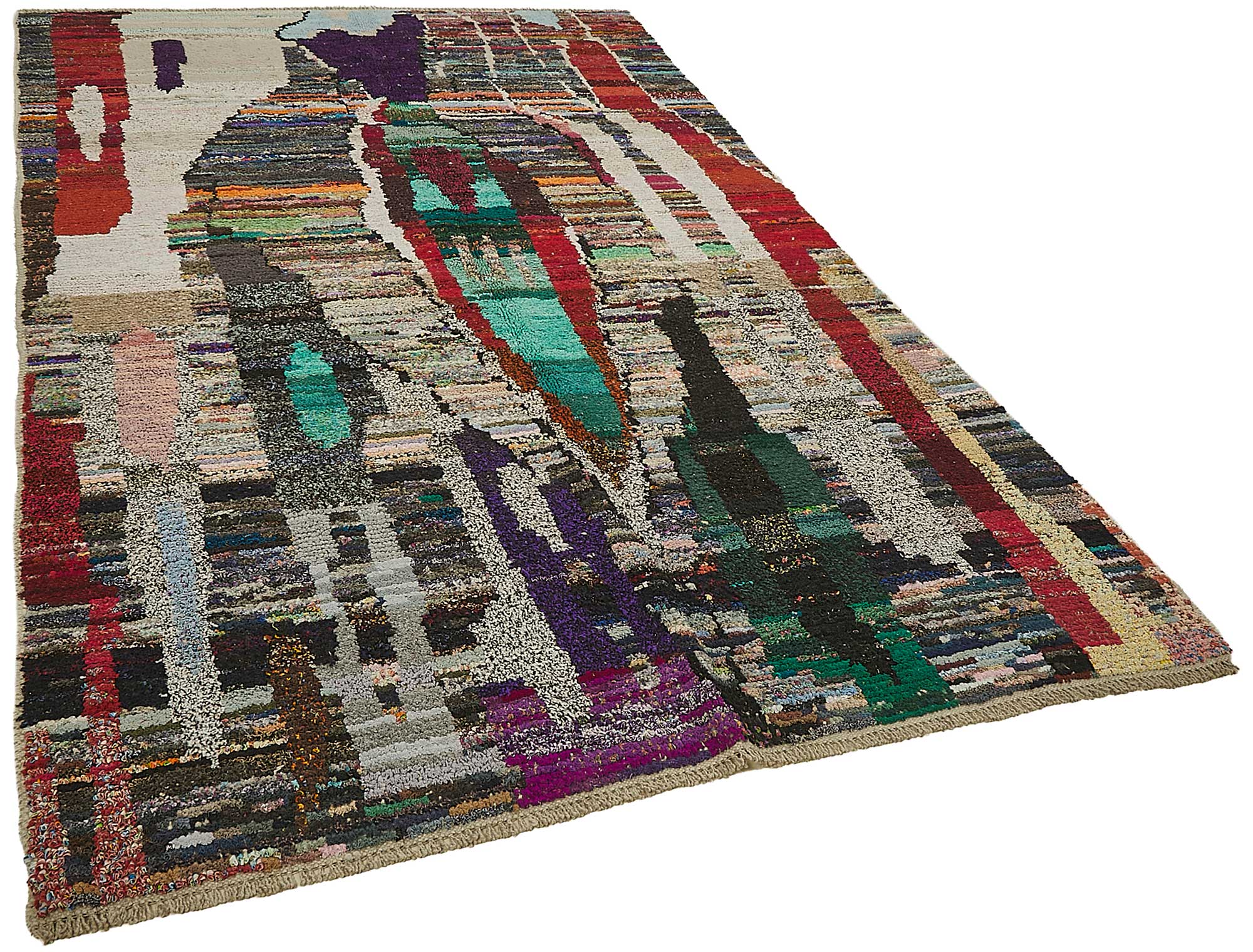 6x9 Multicolor Recycled Chaput Rug - 50285