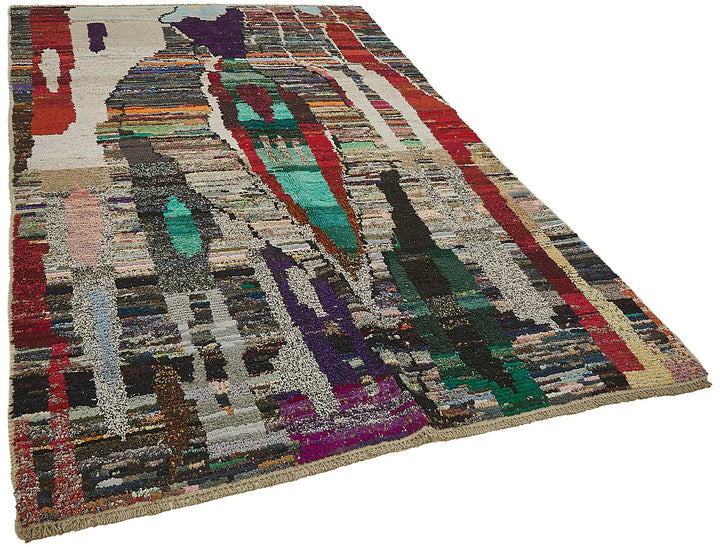 6x9 Multicolor Recycled Chaput Rug - 50285