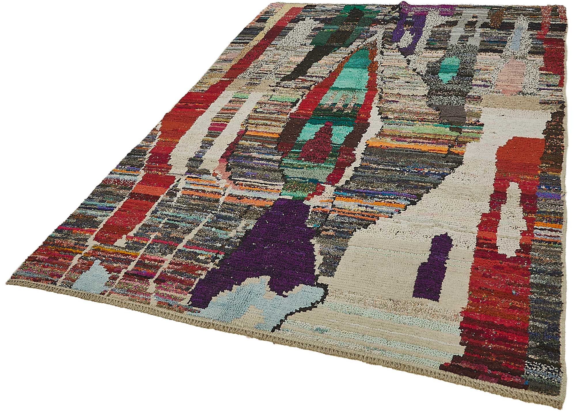 6x9 Multicolor Recycled Chaput Rug - 50285