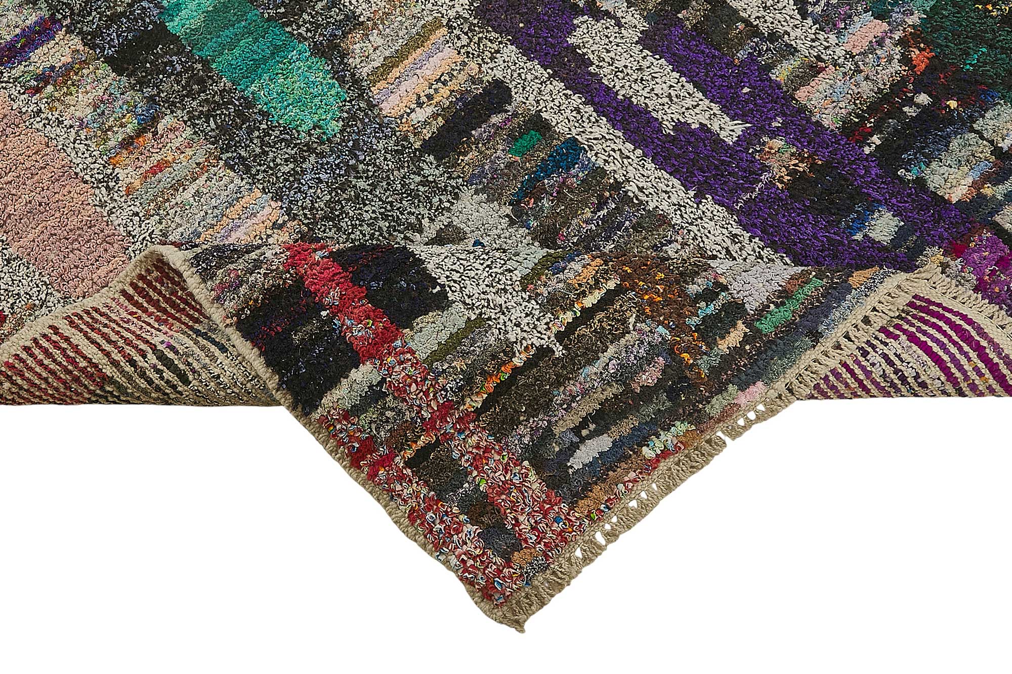 6x9 Multicolor Recycled Chaput Rug - 50285