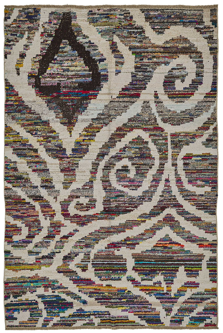 6x8 Multicolor Recycled Chaput Rug - 50286