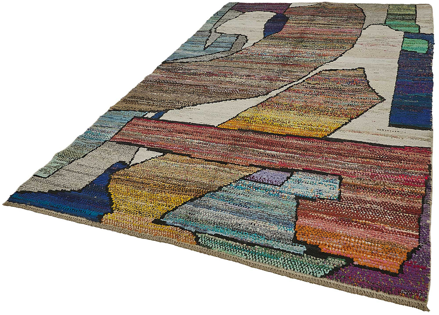7x10 Multicolor Recycled Chaput Rug - 50287