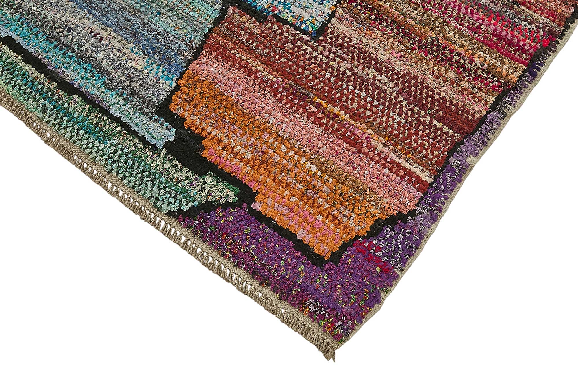 7x10 Multicolor Recycled Chaput Rug - 50287