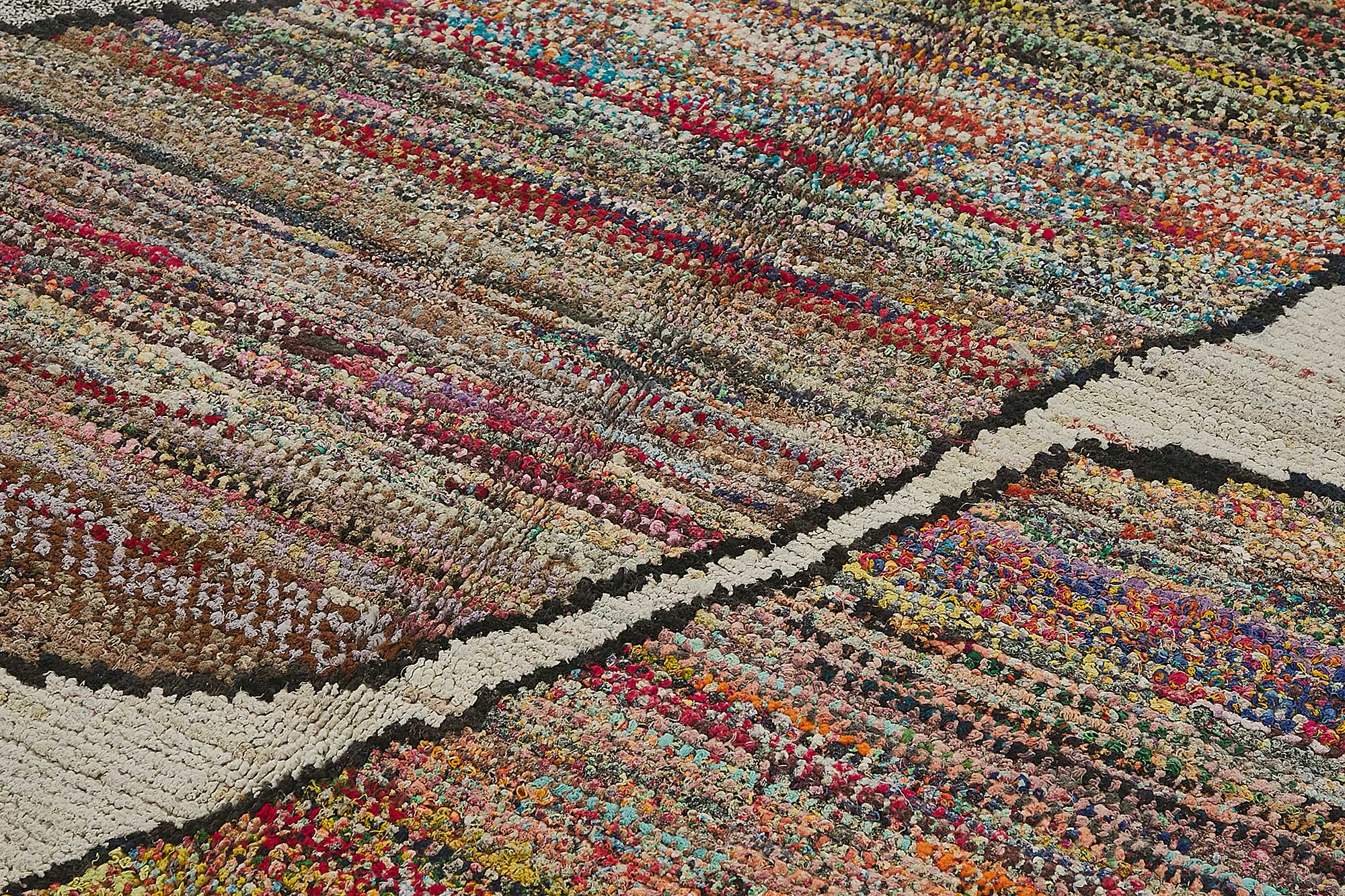 7x10 Multicolor Recycled Chaput Rug - 50287