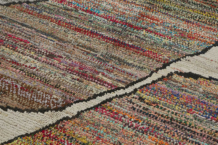 7x10 Multicolor Recycled Chaput Rug - 50287
