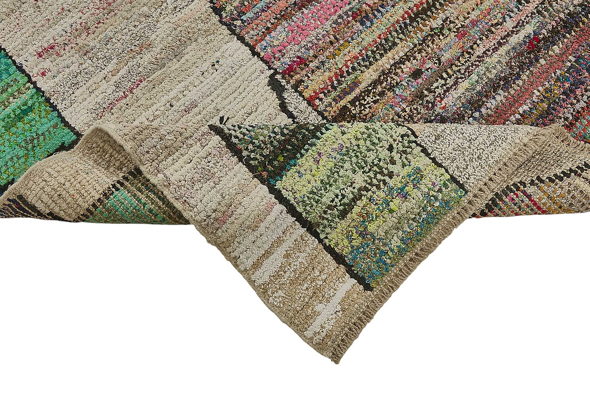 7x10 Multicolor Recycled Chaput Rug - 50287