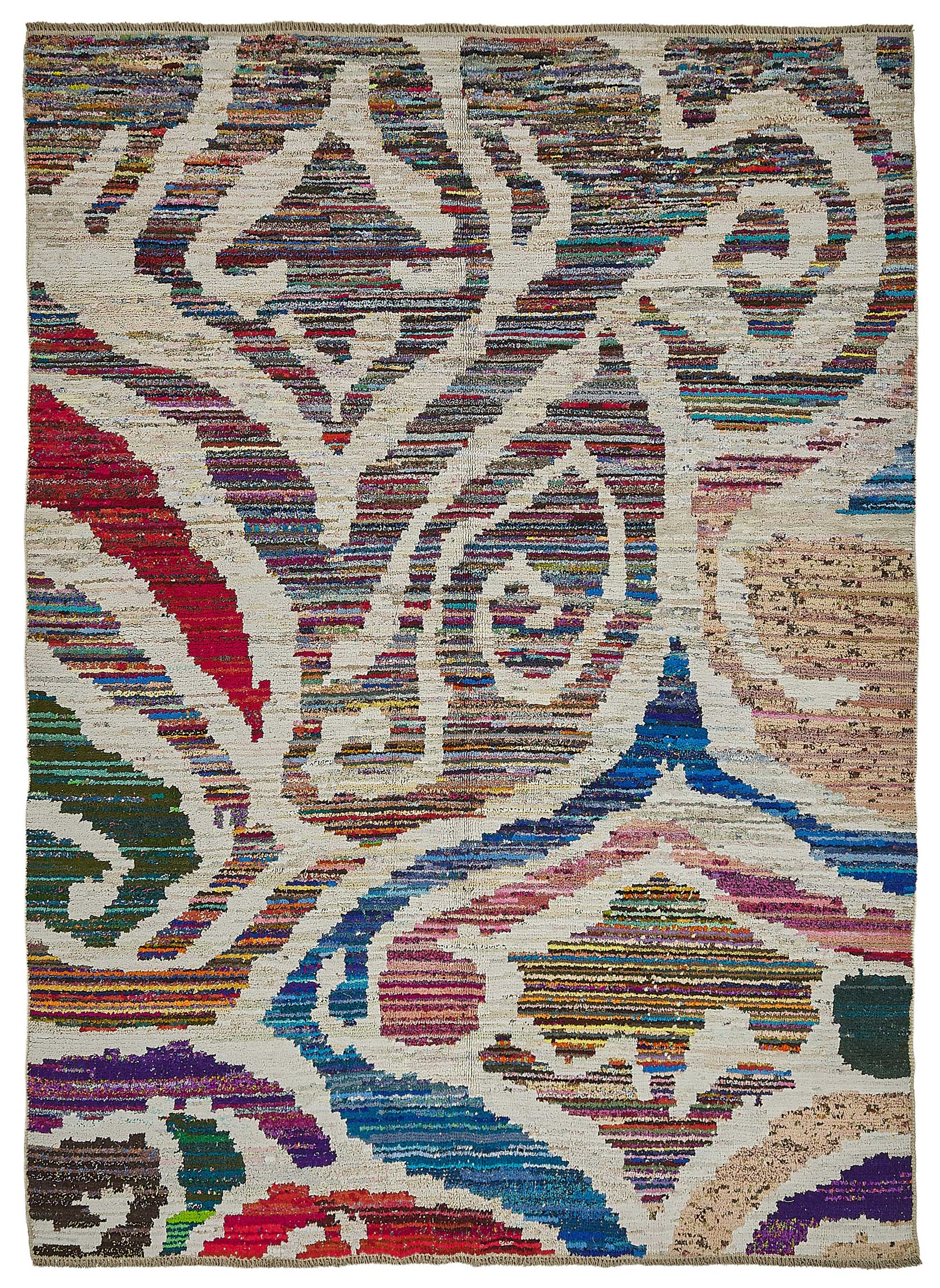 8x11 Multicolor Recycled Chaput Rug - 50288