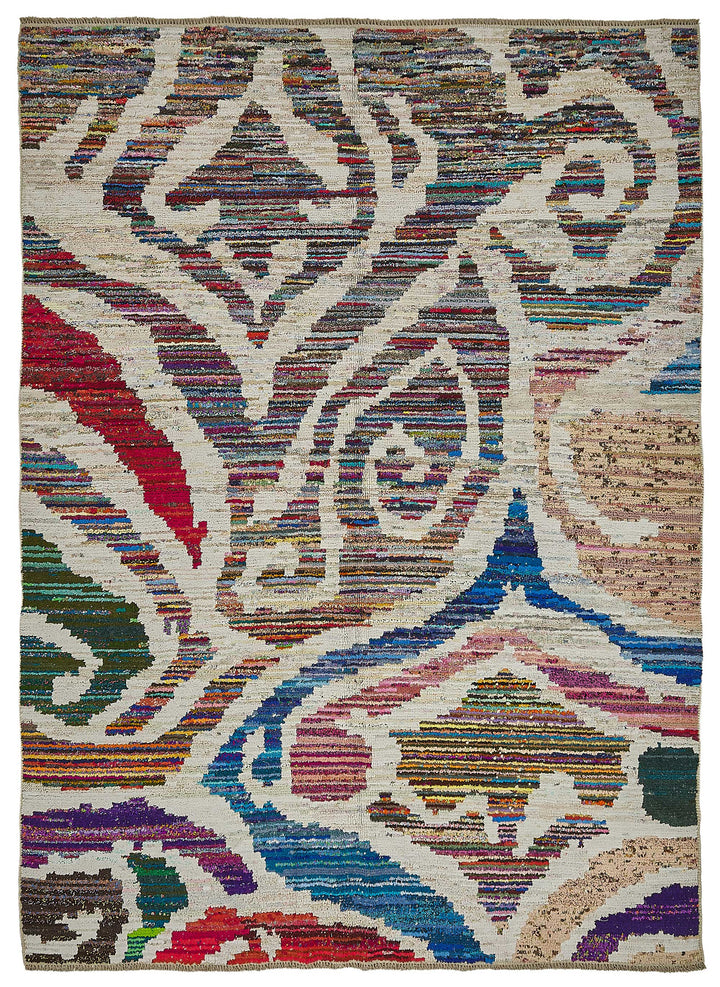 8x11 Multicolor Recycled Chaput Rug - 50288
