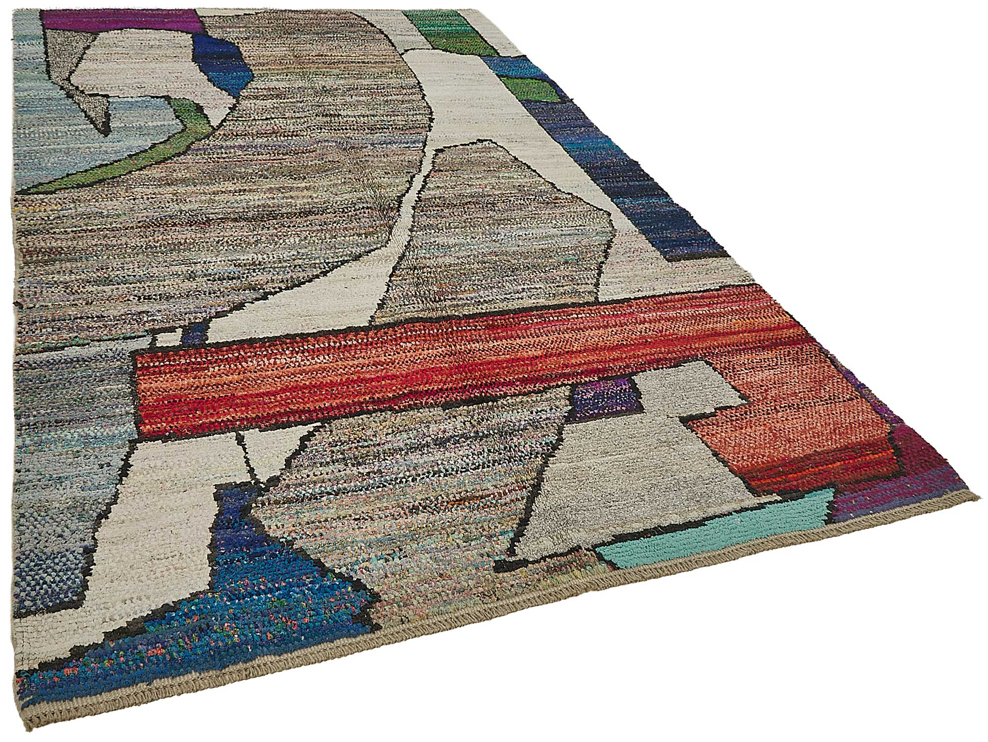 6x10 Multicolor Recycled Chaput Rug - 50289