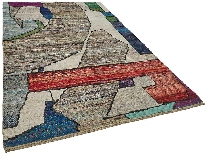 6x10 Multicolor Recycled Chaput Rug - 50289