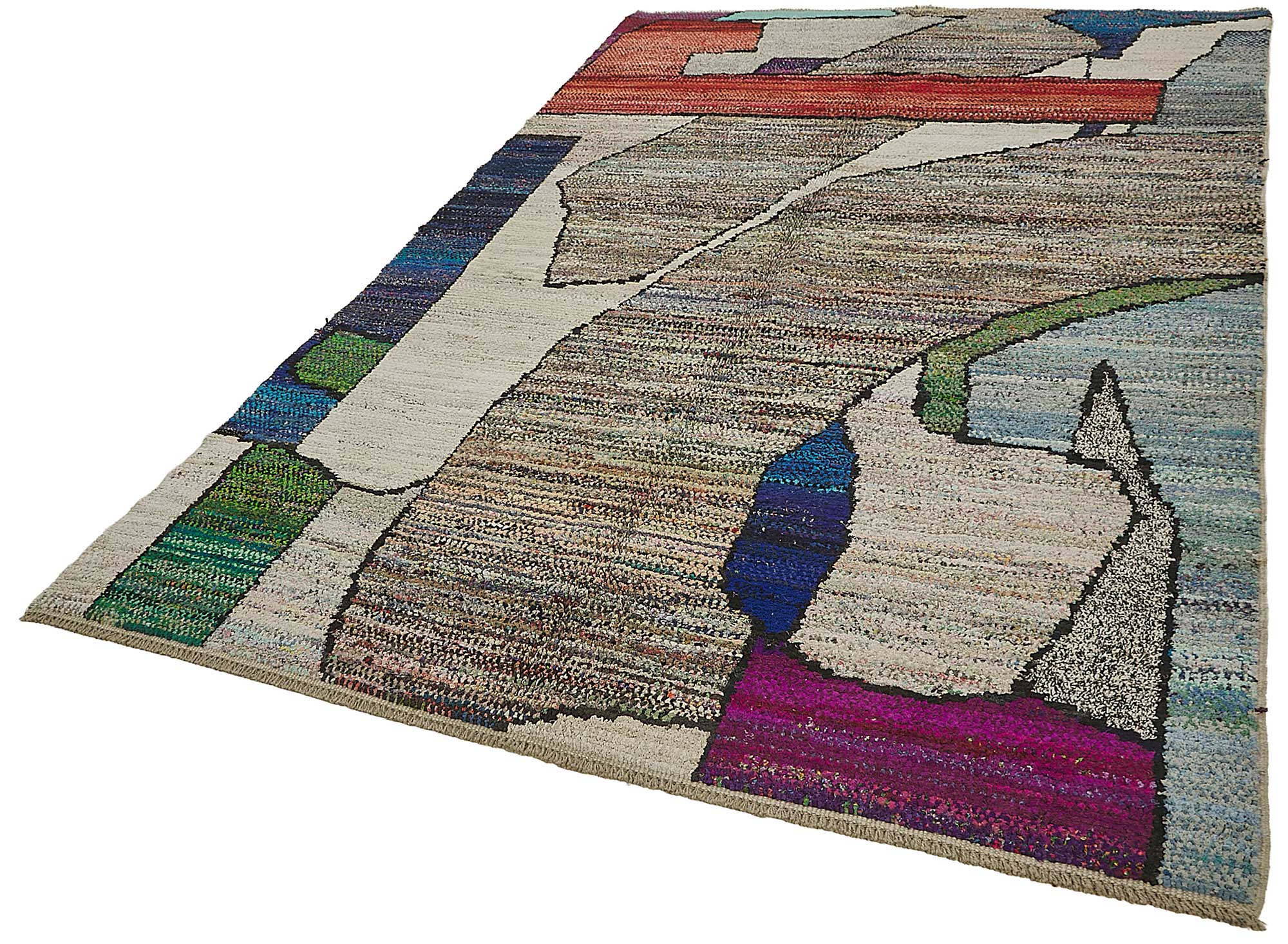 6x10 Multicolor Recycled Chaput Rug - 50289