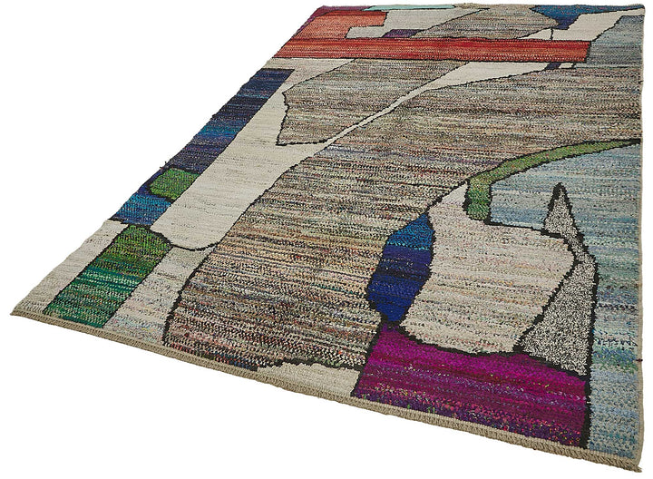 6x10 Multicolor Recycled Chaput Rug - 50289