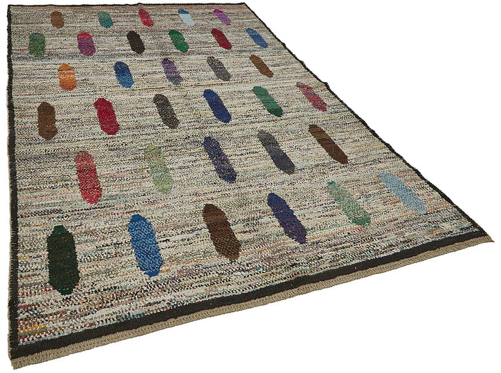 6x10 Multicolor Recycled Chaput Rug - 50290