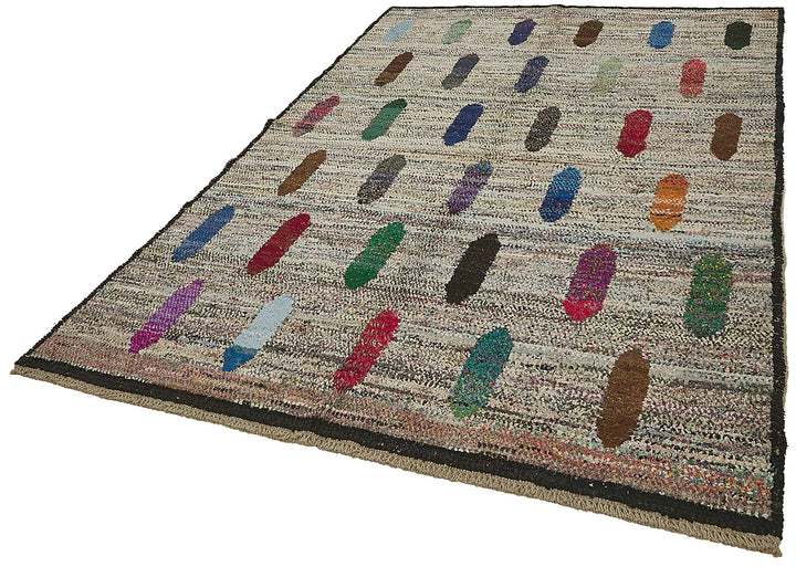 6x10 Multicolor Recycled Chaput Rug - 50290