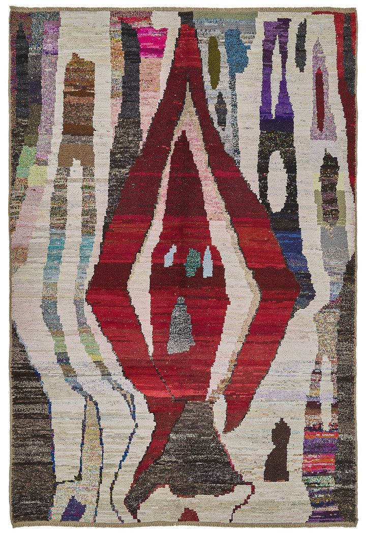 6x9 Multicolor Recycled Chaput Rug - 50291