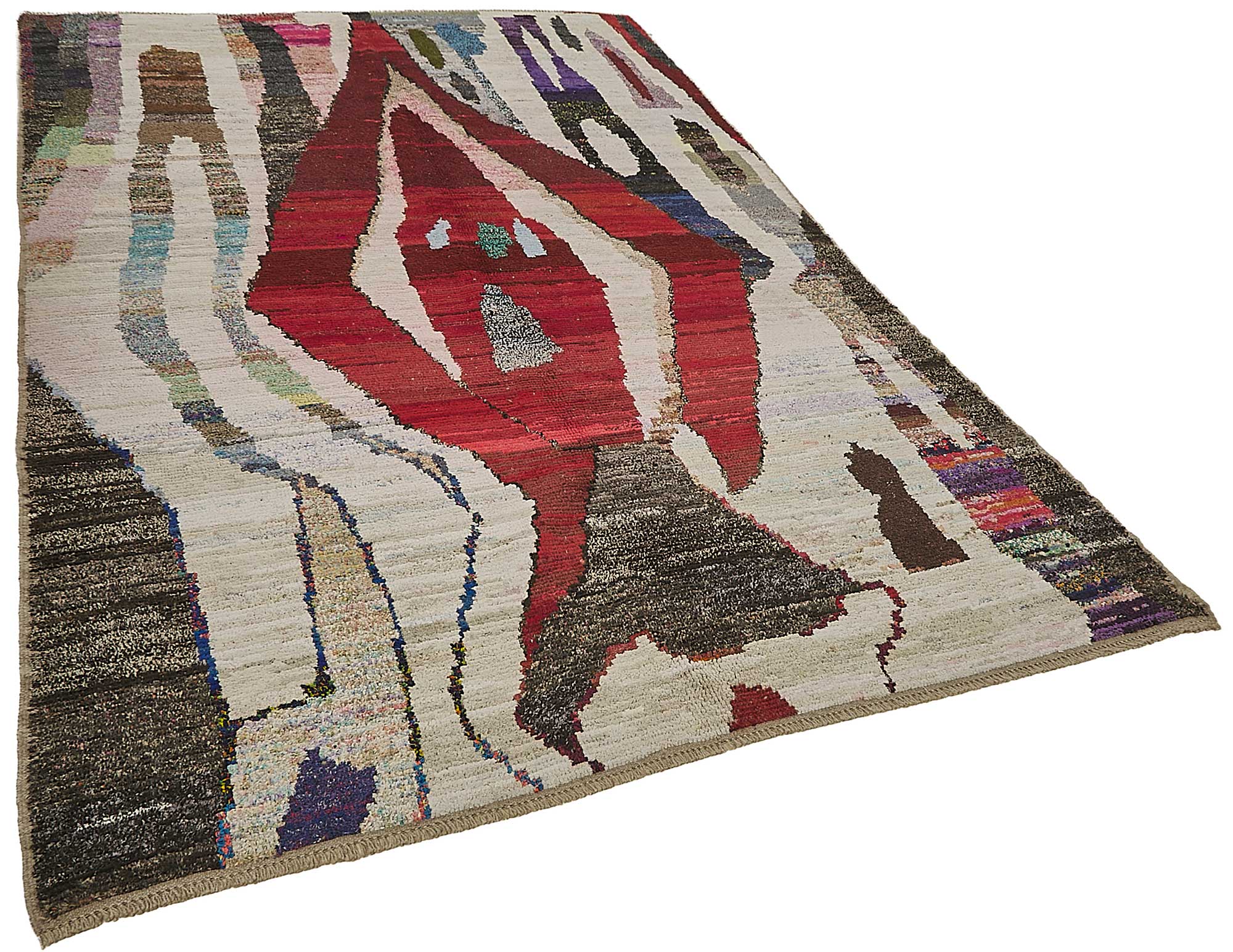 6x9 Multicolor Recycled Chaput Rug - 50291
