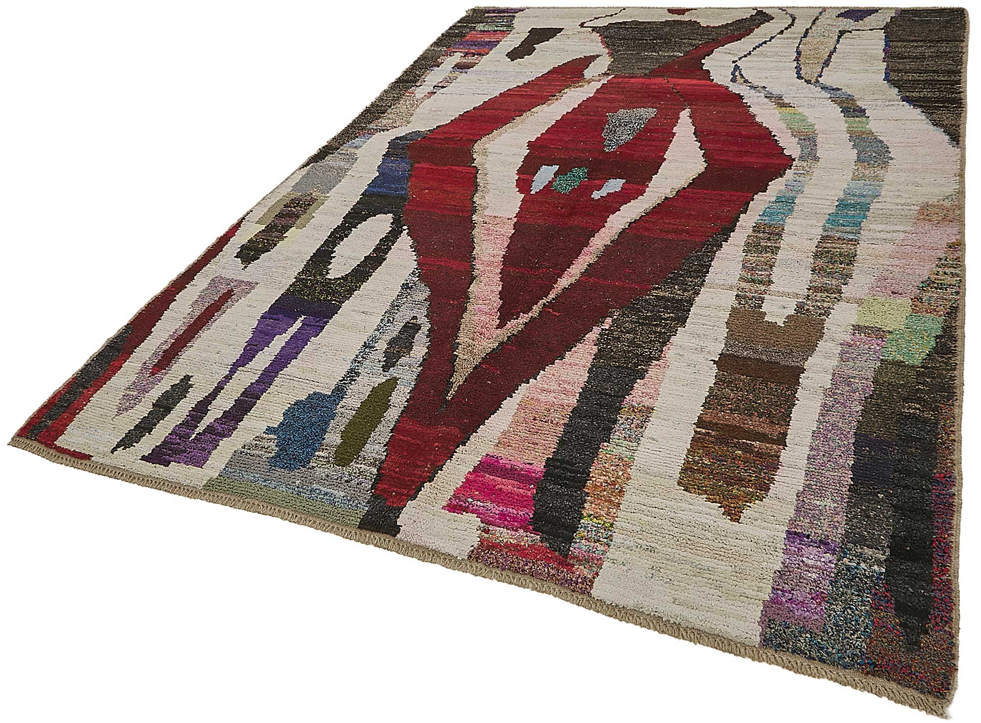 6x9 Multicolor Recycled Chaput Rug - 50291