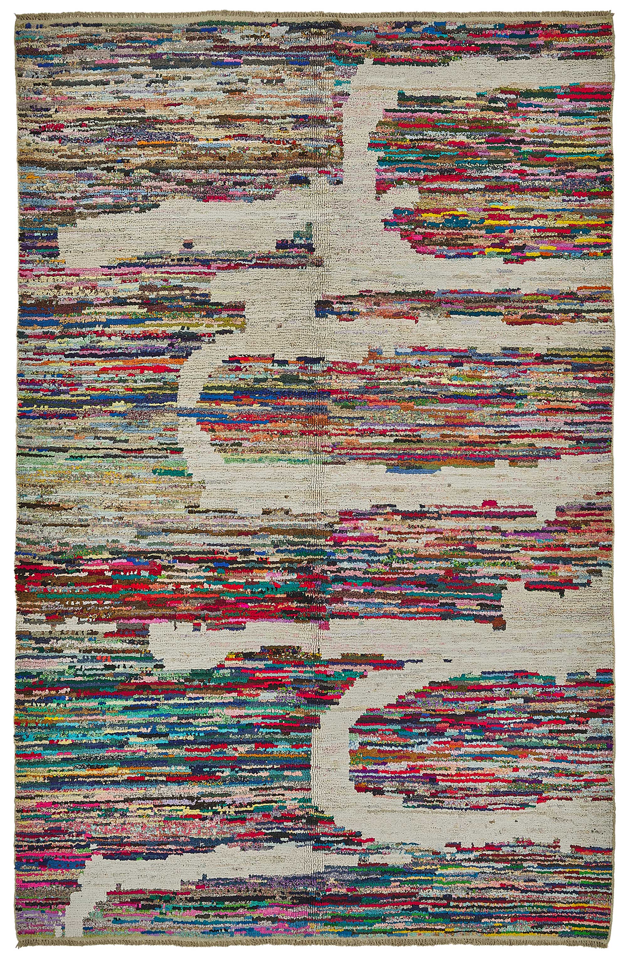 7x11 Multicolor Recycled Chaput Rug - 50292