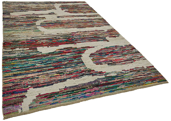 7x11 Multicolor Recycled Chaput Rug - 50292
