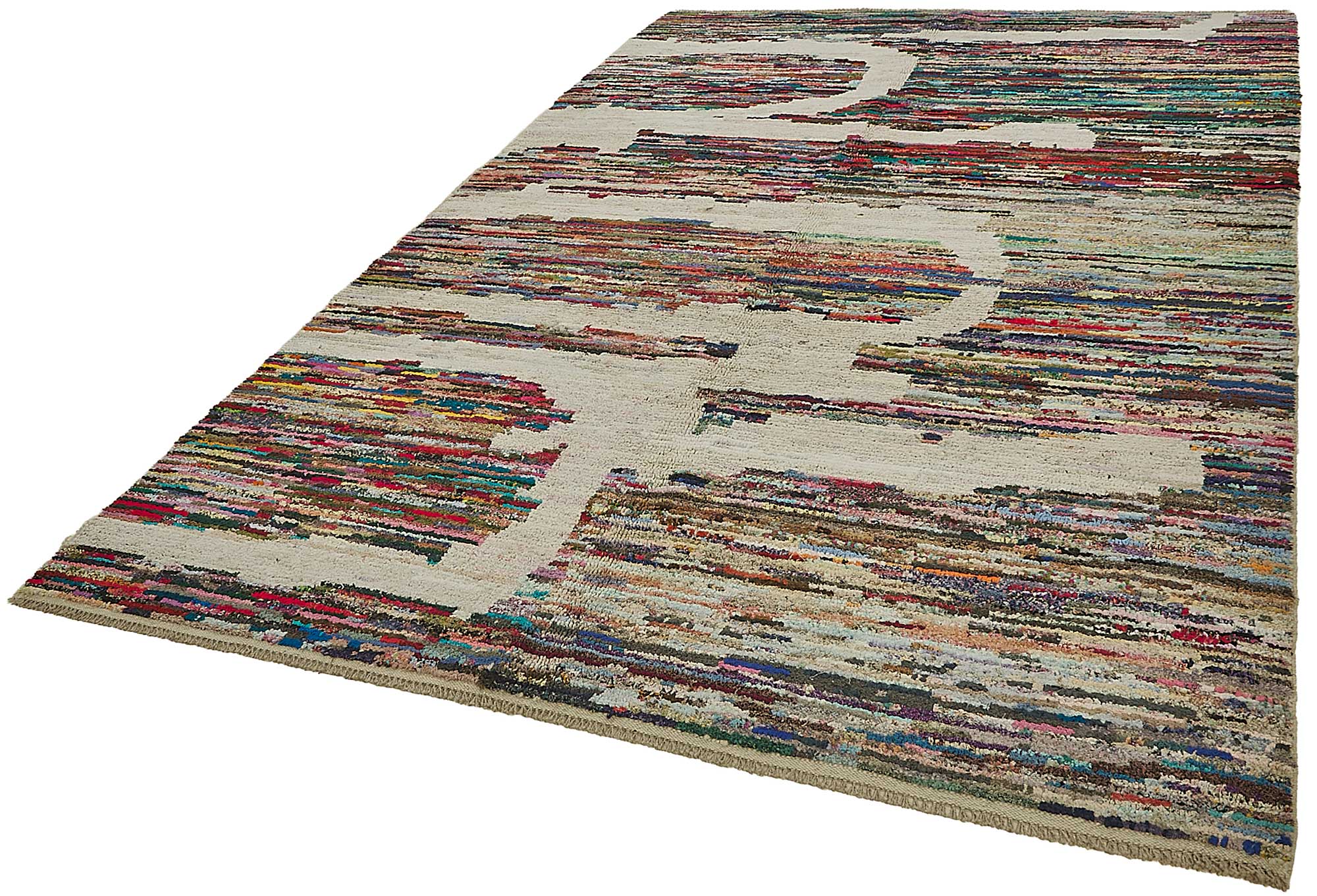 7x11 Multicolor Recycled Chaput Rug - 50292