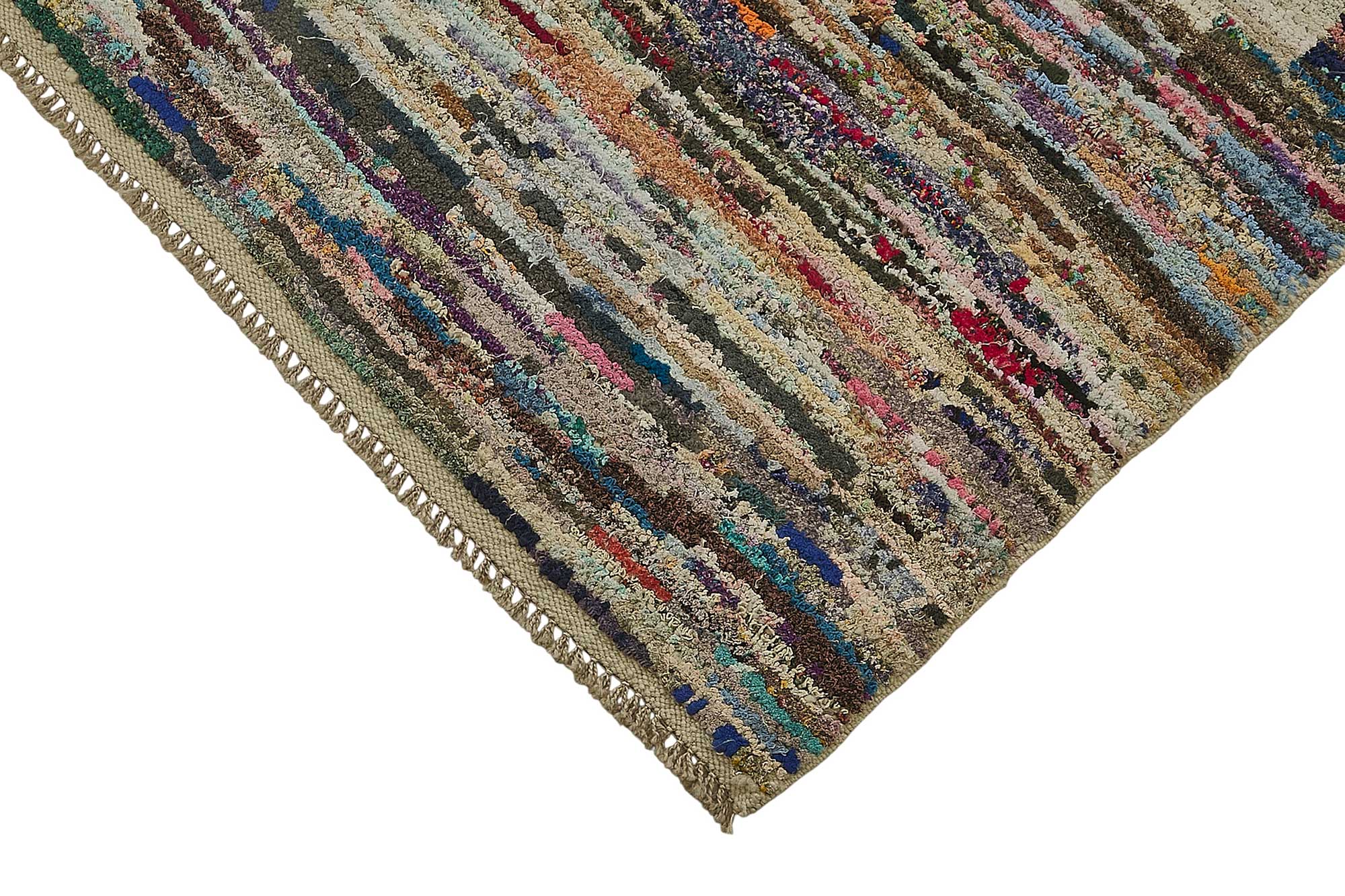 7x11 Multicolor Recycled Chaput Rug - 50292