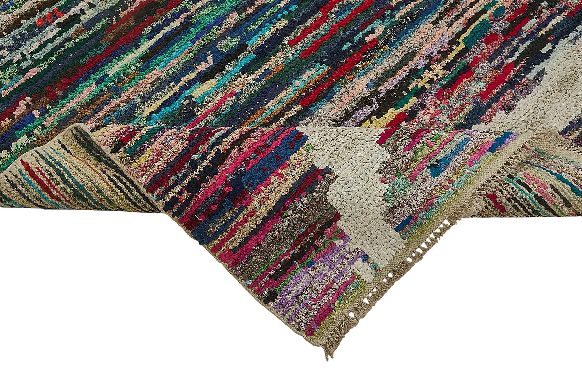 7x11 Multicolor Recycled Chaput Rug - 50292