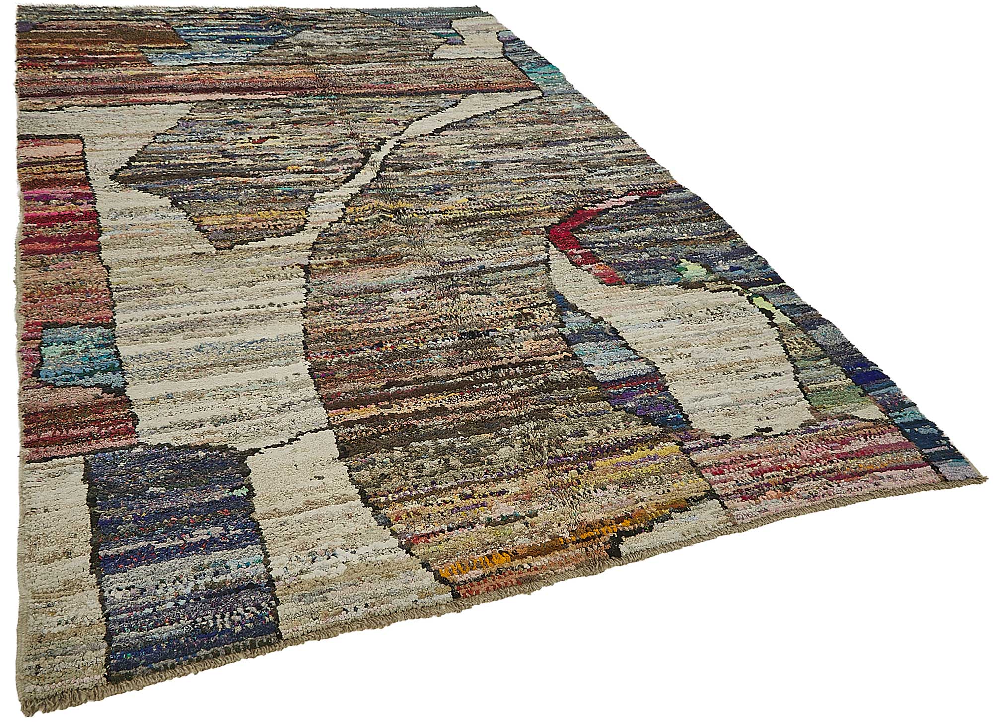 6x10 Multicolor Recycled Chaput Rug - 50293