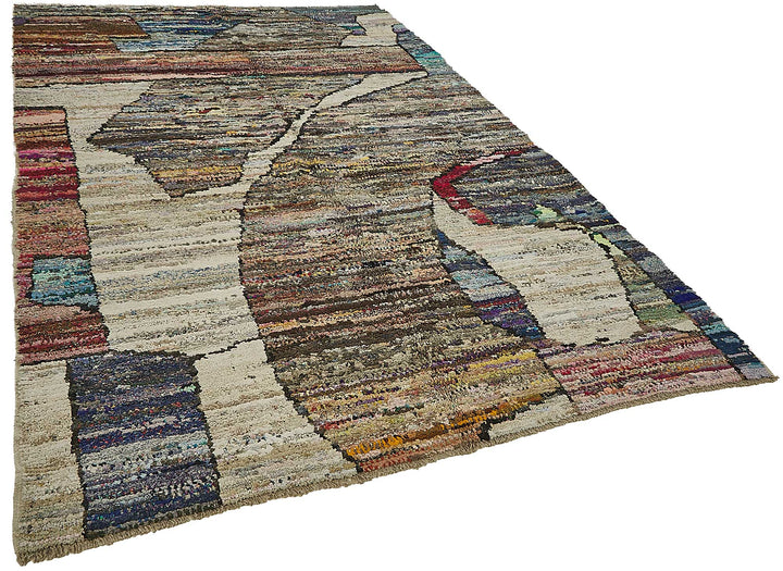 6x10 Multicolor Recycled Chaput Rug - 50293