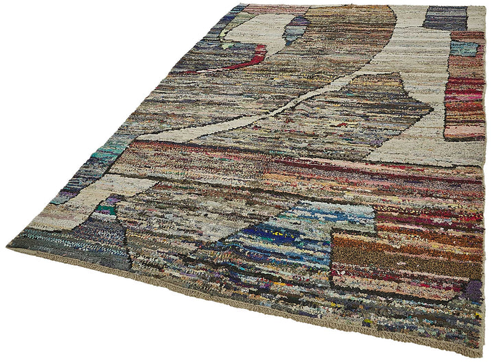 6x10 Multicolor Recycled Chaput Rug - 50293